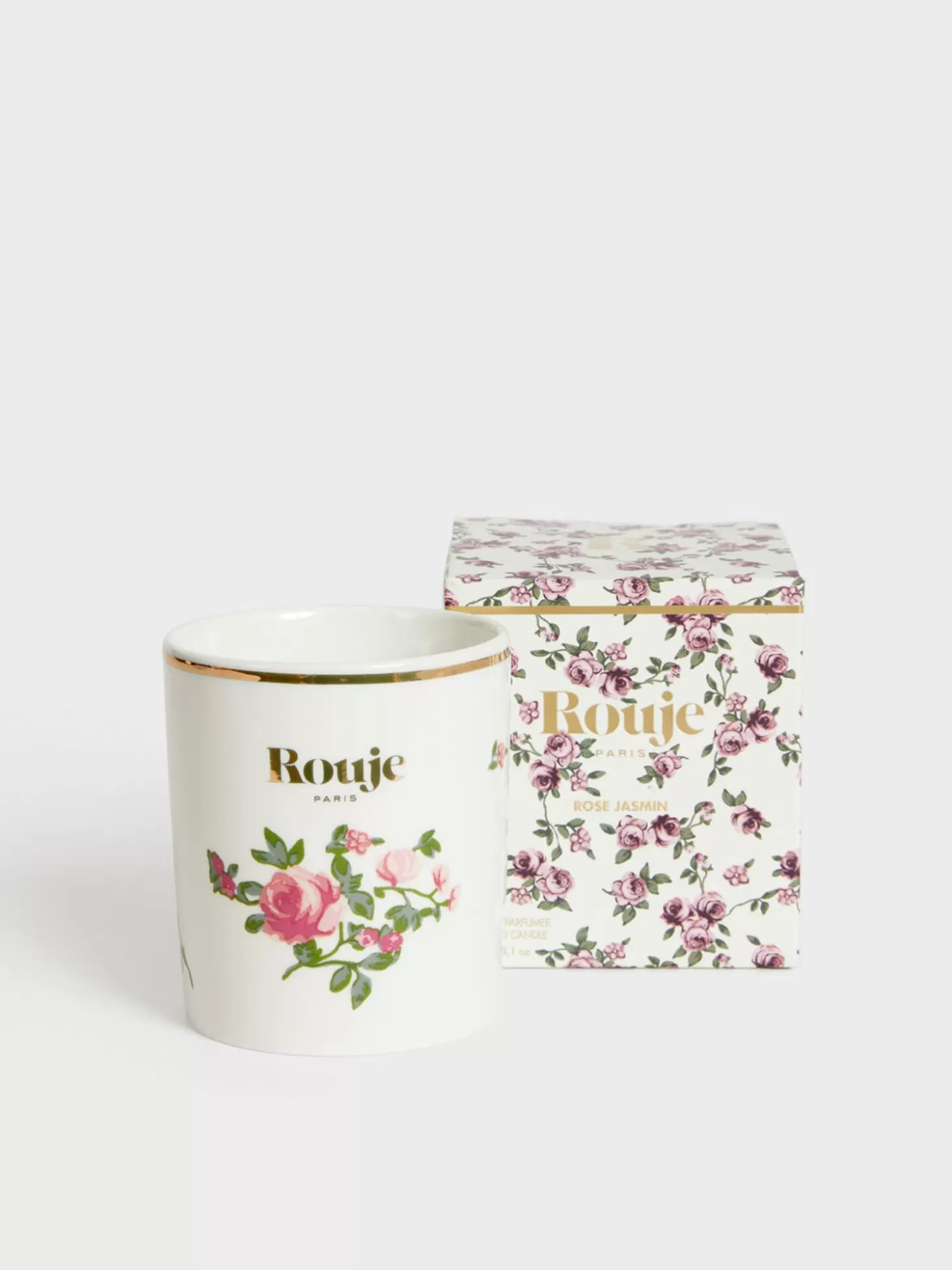 Rouje Lifestyle>Bougie Rose Jasmin